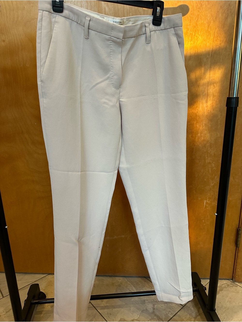 Babaton Dress Pants in Light Beige